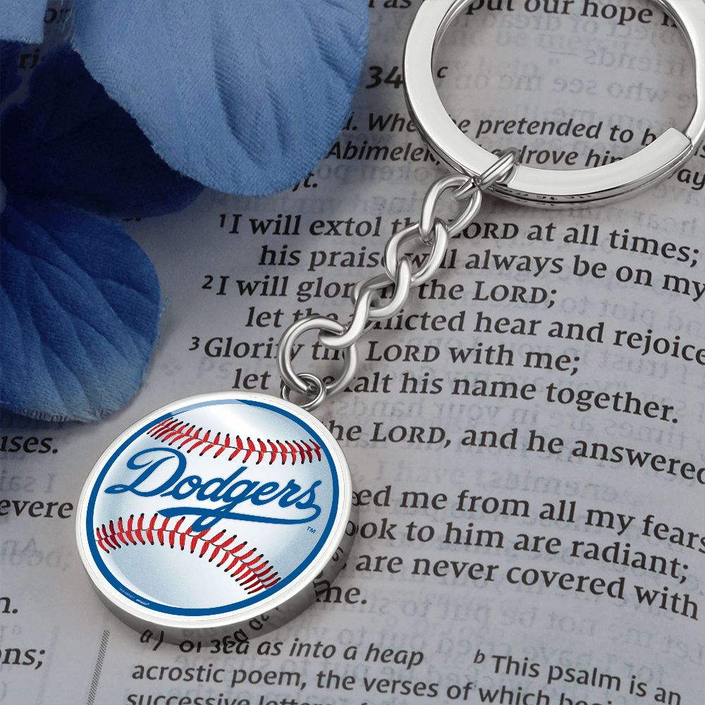 Dodgers (Circle keychain)