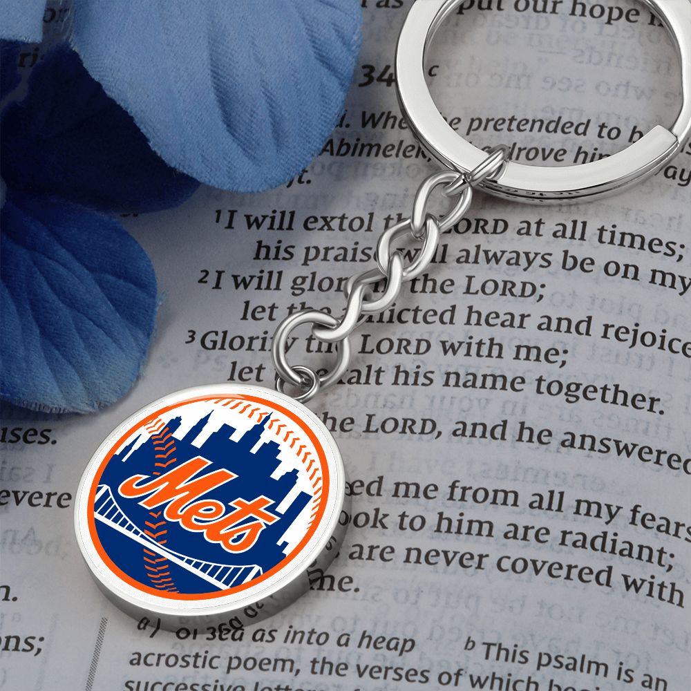 Mets (Circle Keychain)
