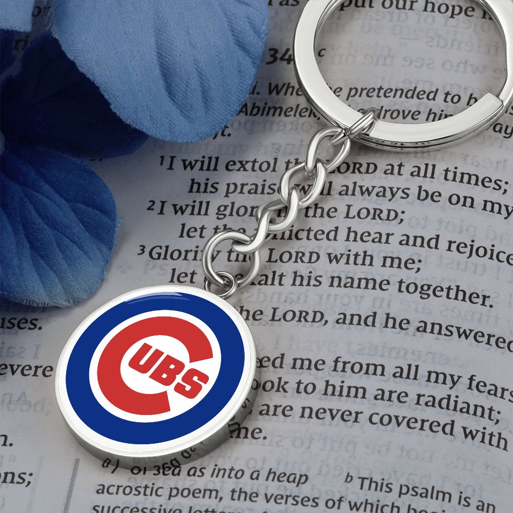 Chicago Cubs (Circle Keychain)
