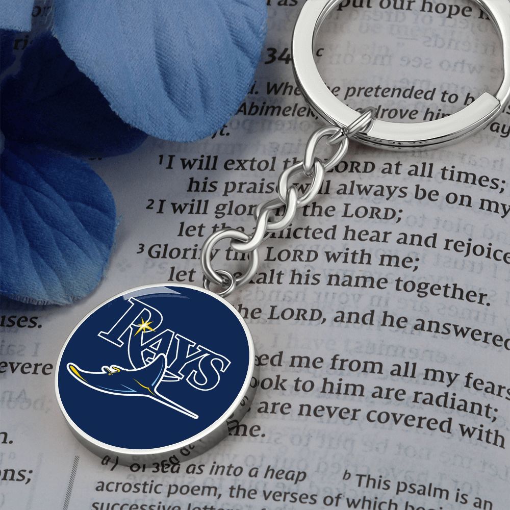 Tampa Bay Rays (Circle Keychain)