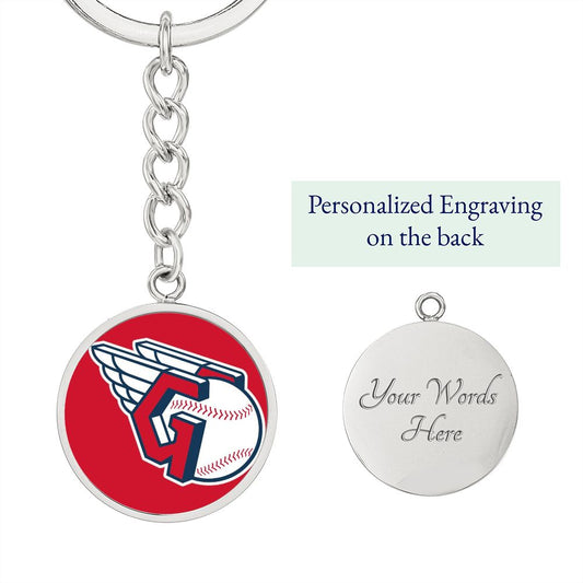Cleveland Guardians (Circle Keychain)