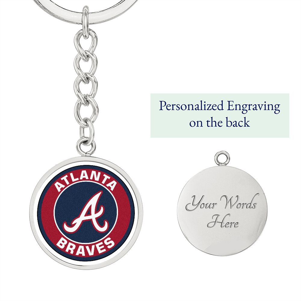 Atlanta Braves (Circle Key Chain)