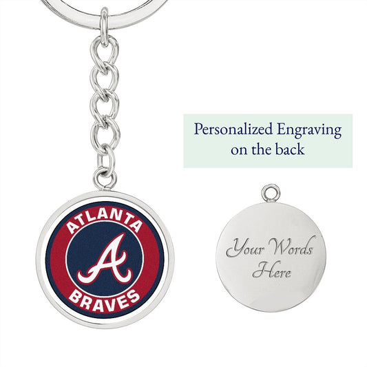 Atlanta Braves (Circle Key Chain)