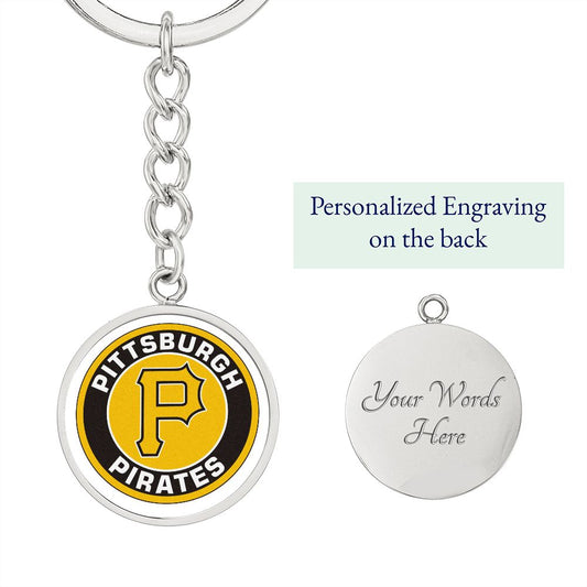 Pittsburgh Pirates (Circle Keychain)