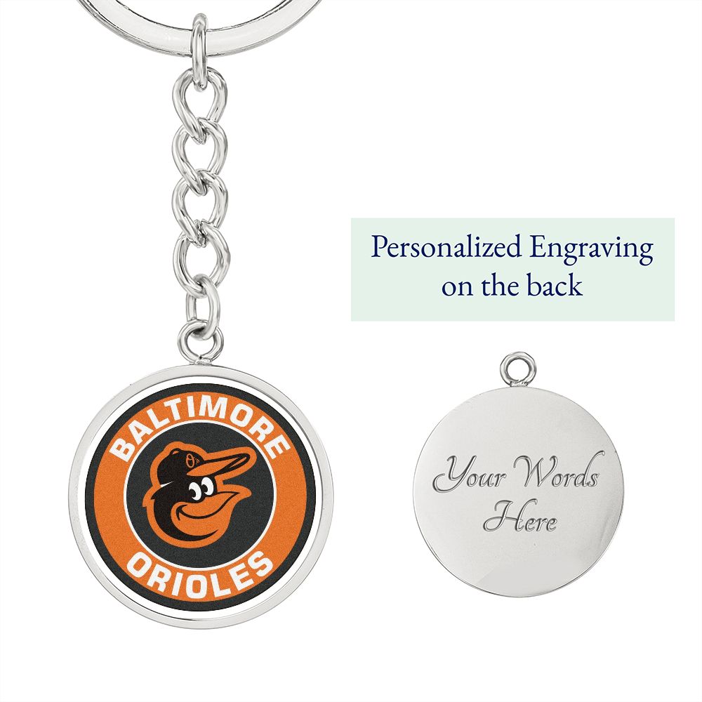 Baltimore Orioles (Circle Keychain)