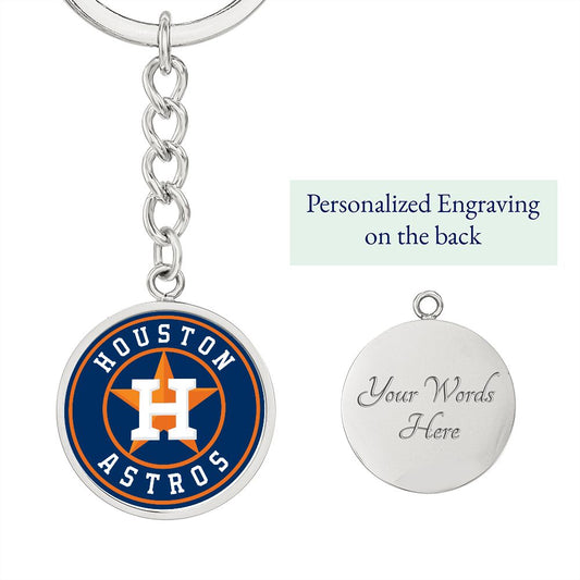 Houston Astros (Circle Keychain)