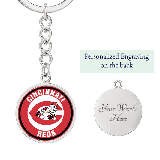 Cincinatti Reds (Circle Keychain)