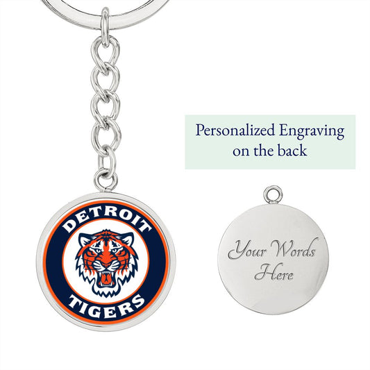 Detroit Tigers (Circle Key Chain)