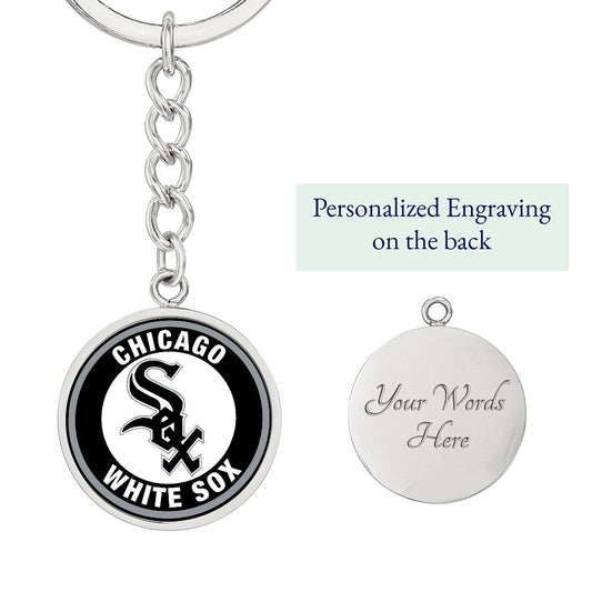 Chicago White Sox (Circle Keychain)