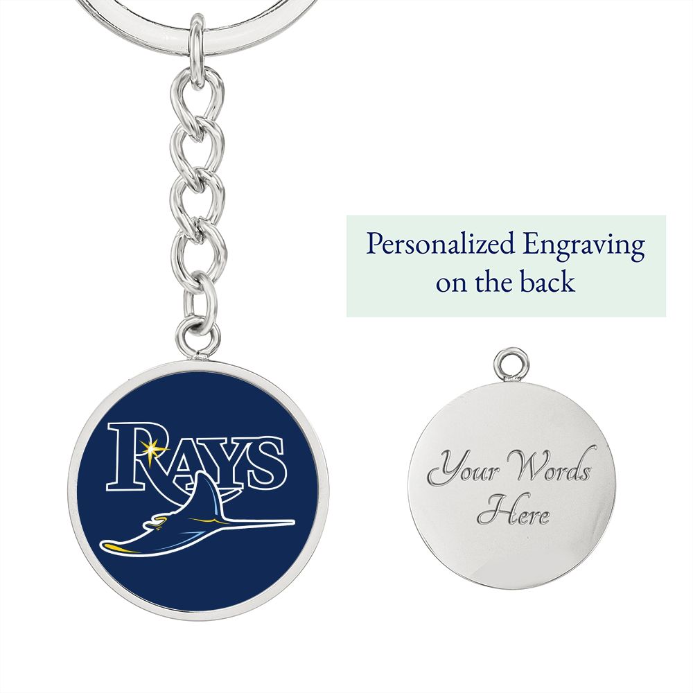 Tampa Bay Rays (Circle Keychain)