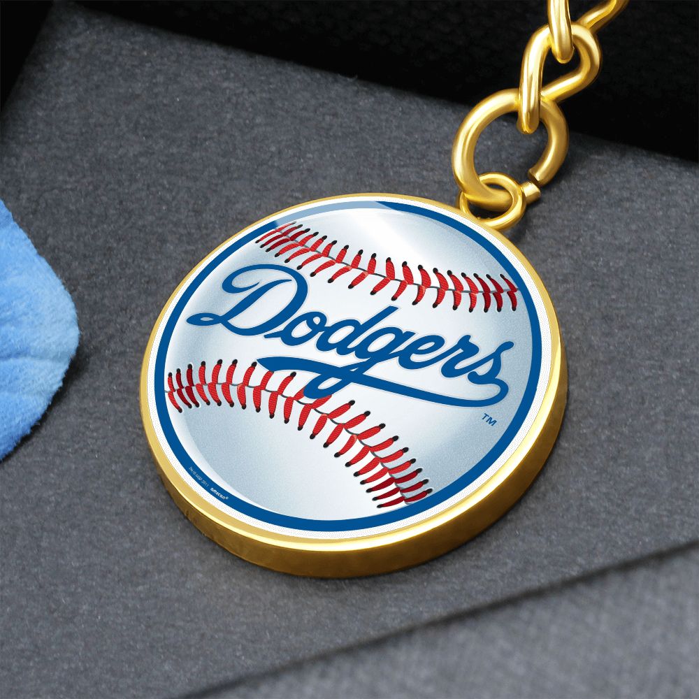Dodgers (Circle keychain)