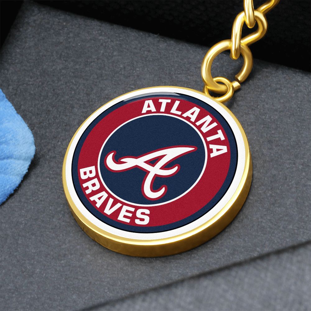Atlanta Braves (Circle Key Chain)