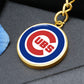 Chicago Cubs (Circle Keychain)