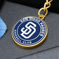 San Diego Padres (Circle Keychain)