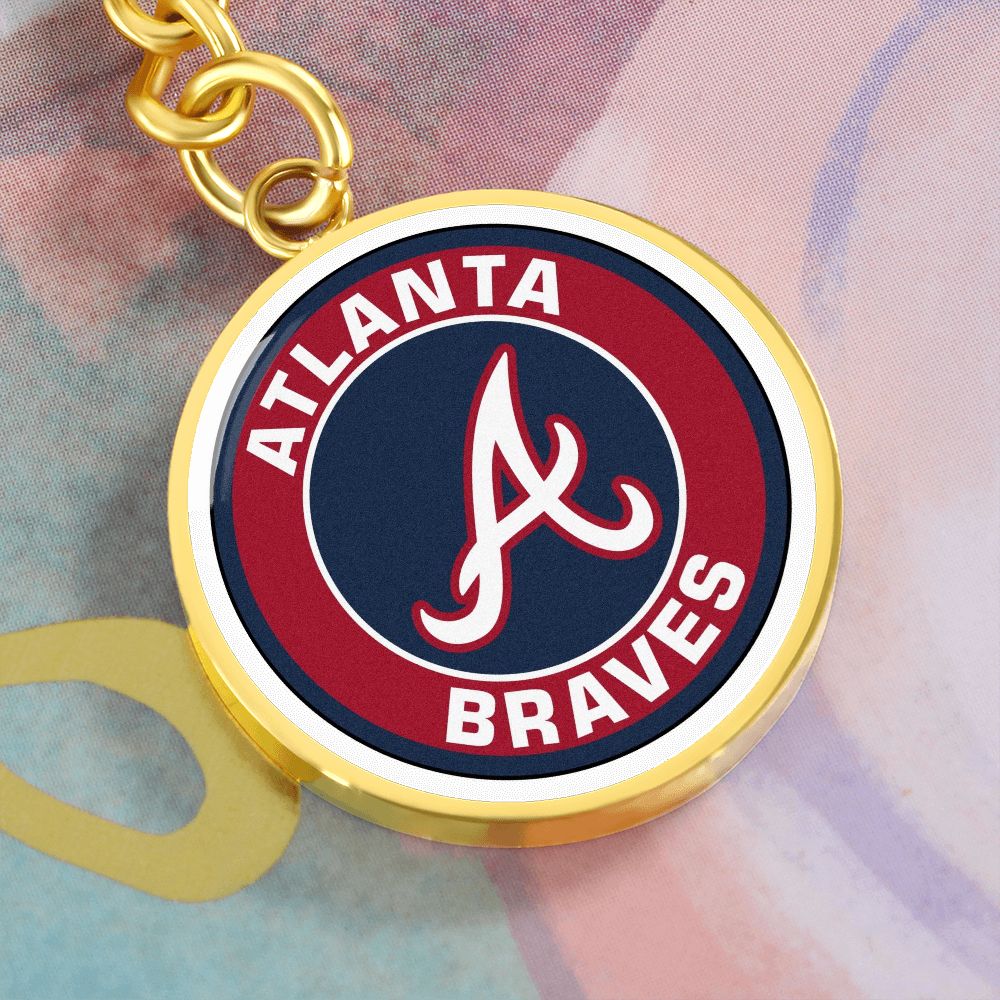 Atlanta Braves (Circle Key Chain)
