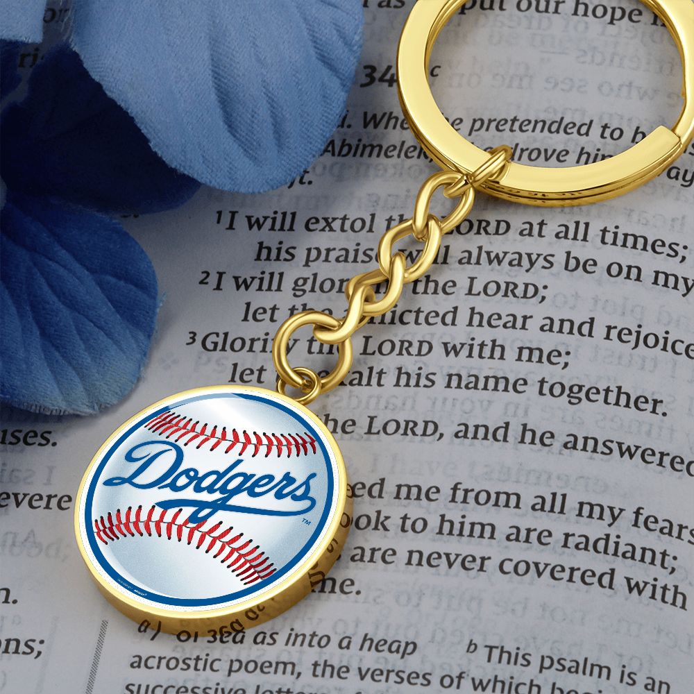 Dodgers (Circle keychain)