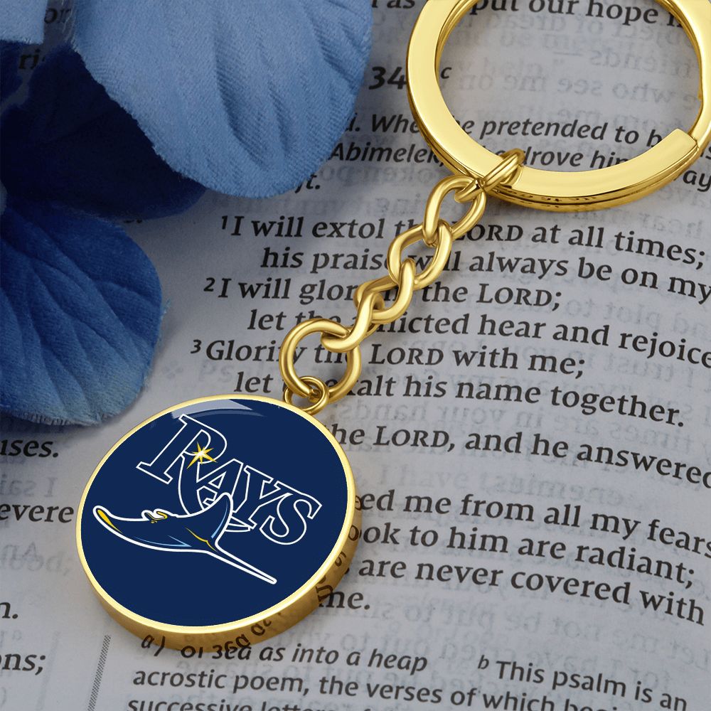 Tampa Bay Rays (Circle Keychain)