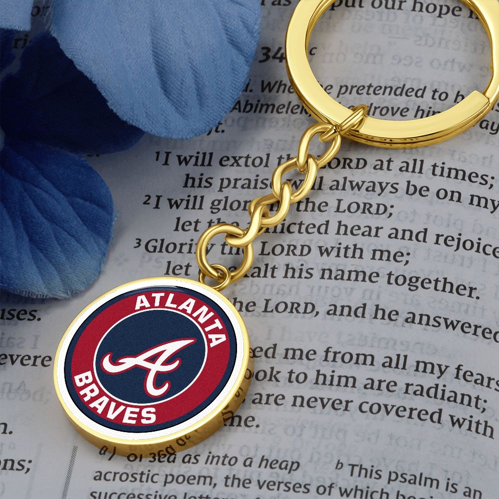Atlanta Braves (Circle Key Chain)