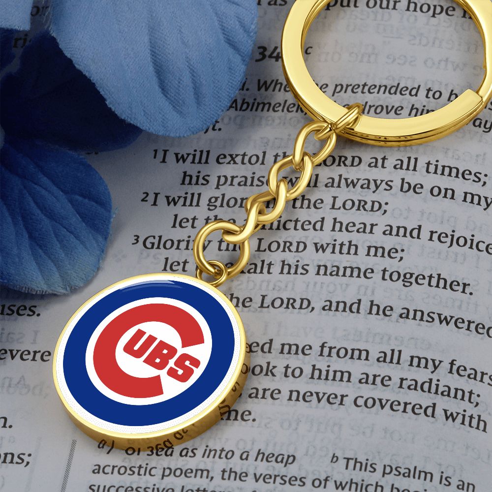 Chicago Cubs (Circle Keychain)