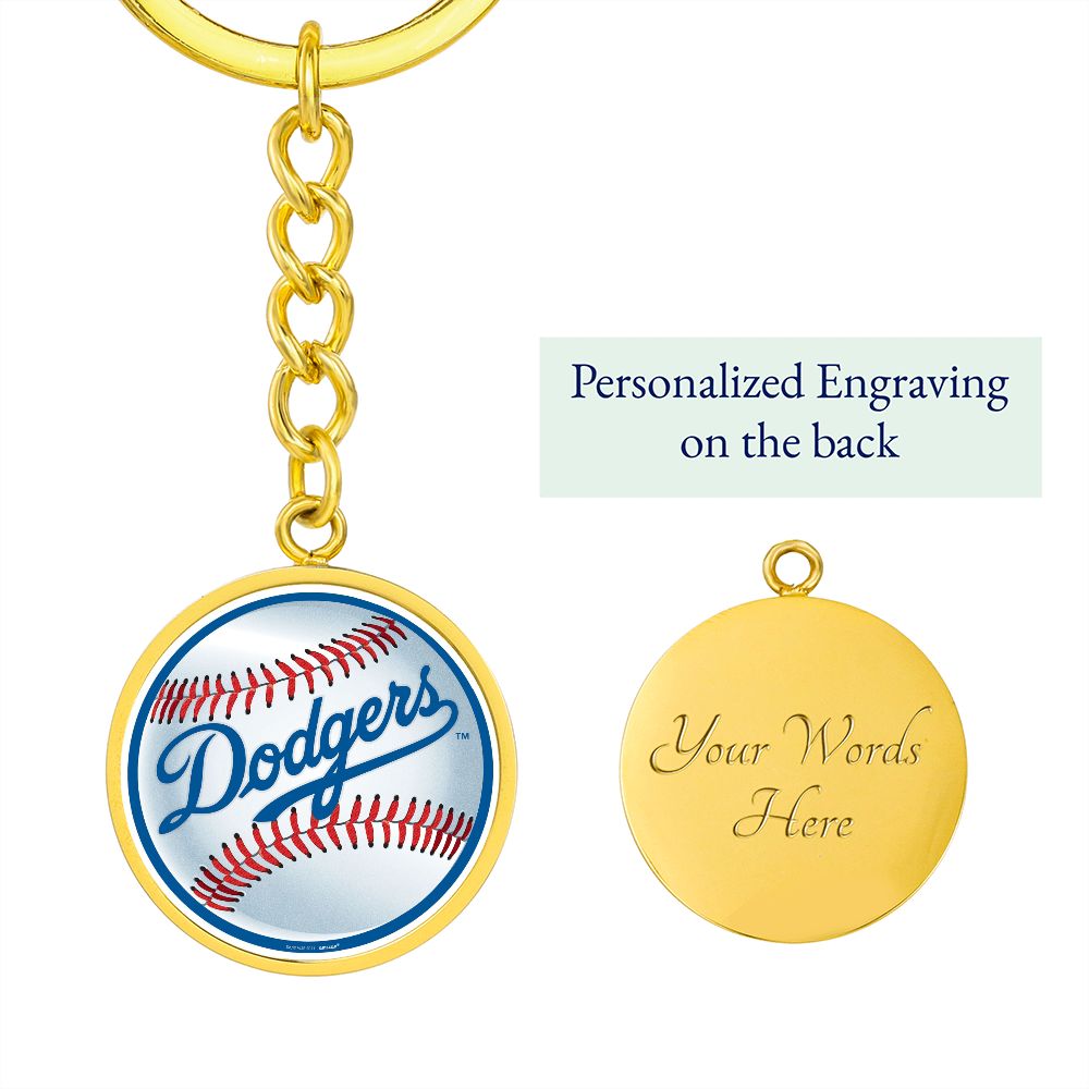 Dodgers (Circle keychain)