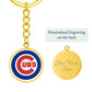 Chicago Cubs (Circle Keychain)