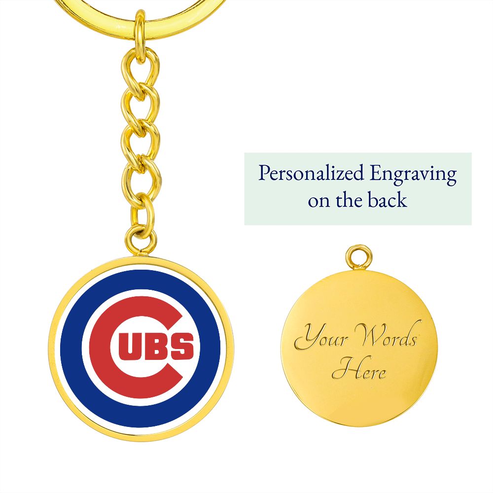 Chicago Cubs (Circle Keychain)