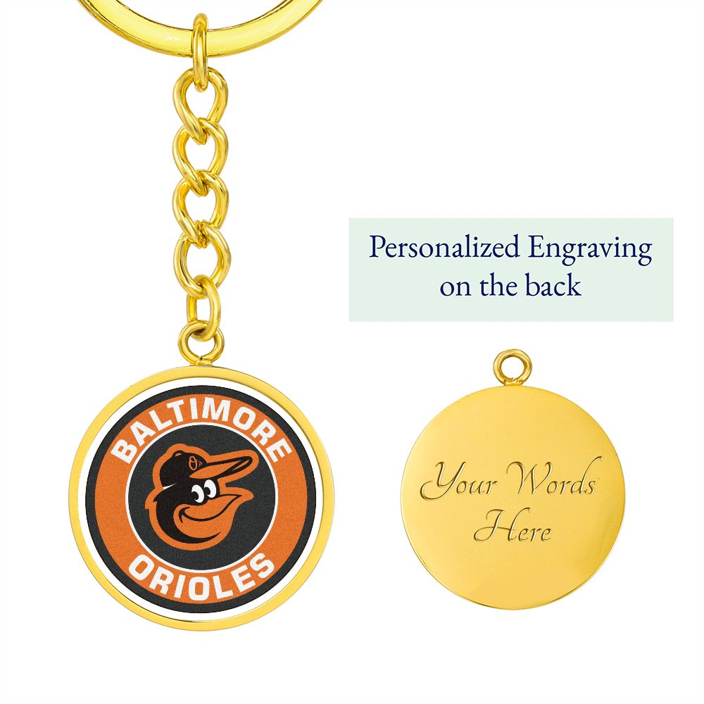 Baltimore Orioles (Circle Keychain)