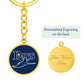 Tampa Bay Rays (Circle Keychain)