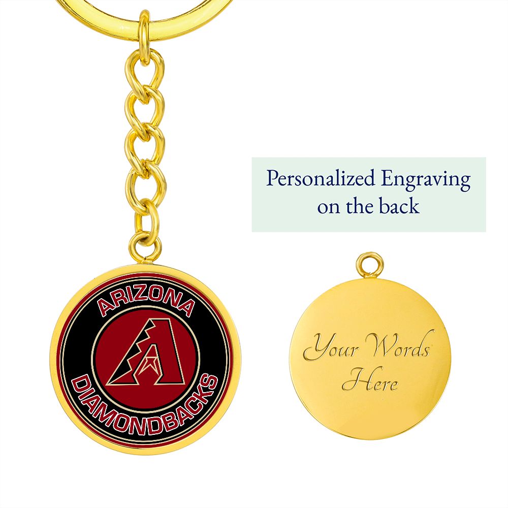 Arizona Diamondbacks (Circle Keychain)