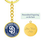 San Diego Padres (Circle Keychain)